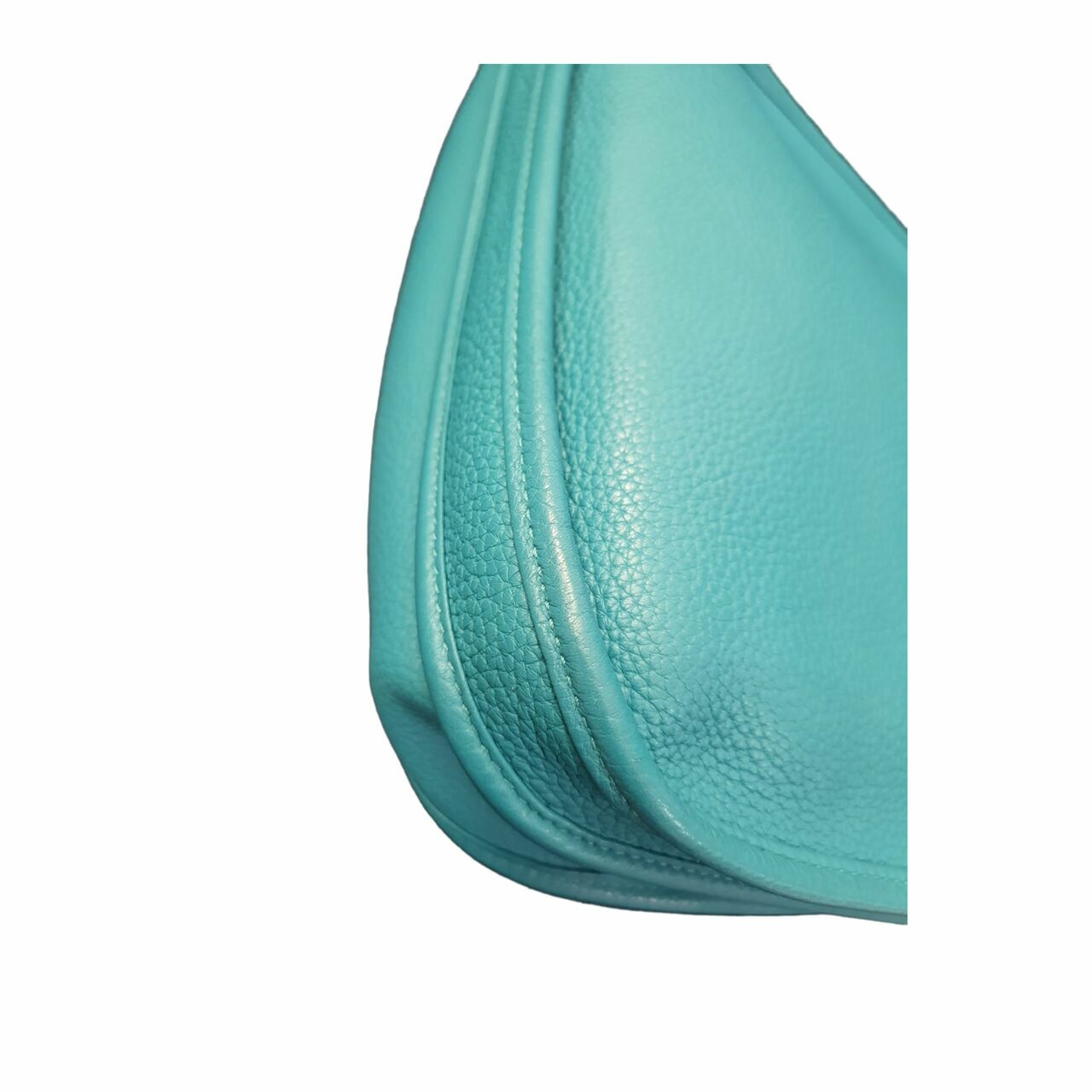 Hermes Evelyne PM Turquoise #R Shoulder Bag