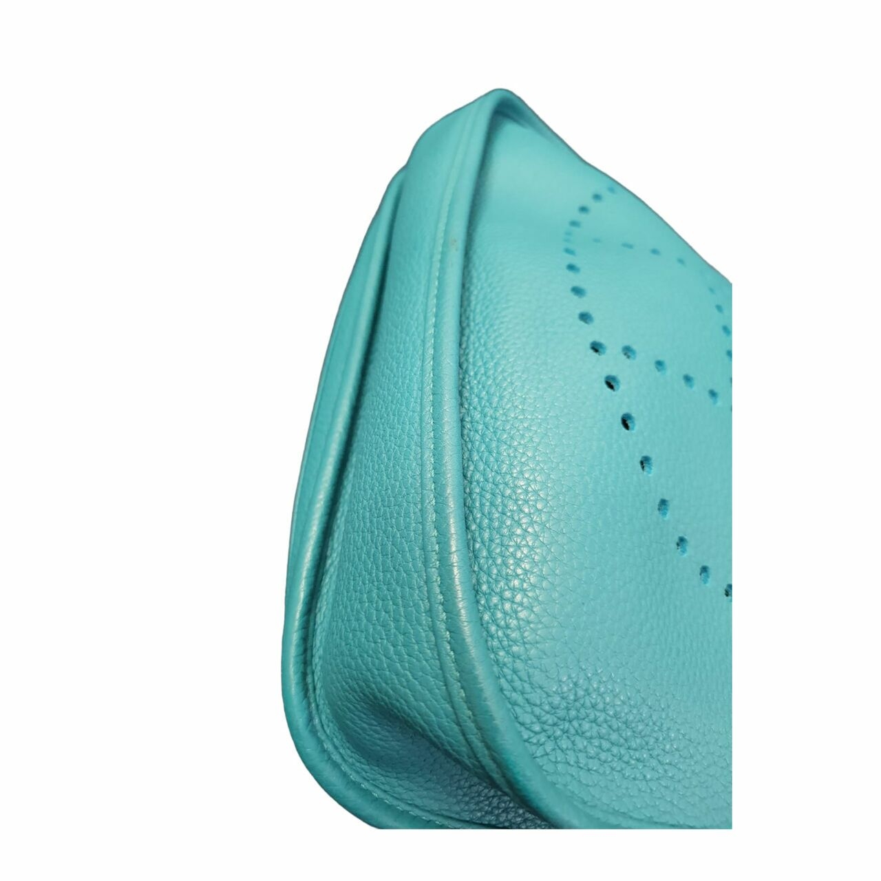 Hermes Evelyne PM Turquoise #R Shoulder Bag