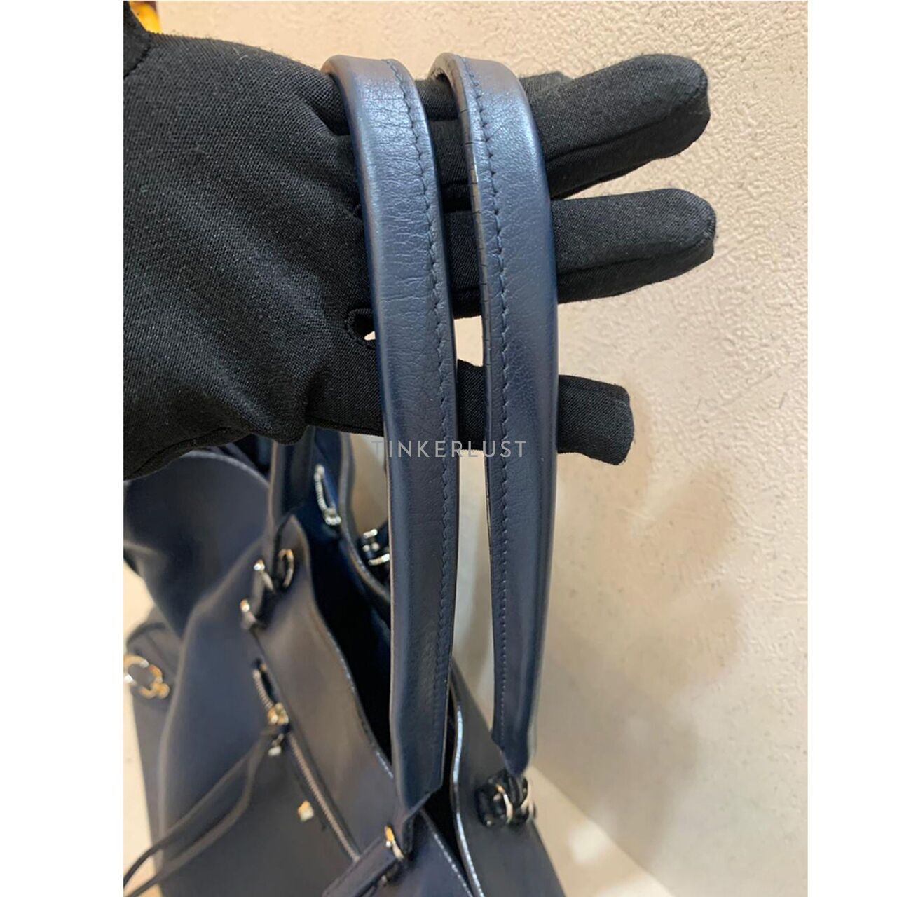 Balenciaga Papier B4 Zip Tote in Dark Navy SHW 2018 Tote Bag