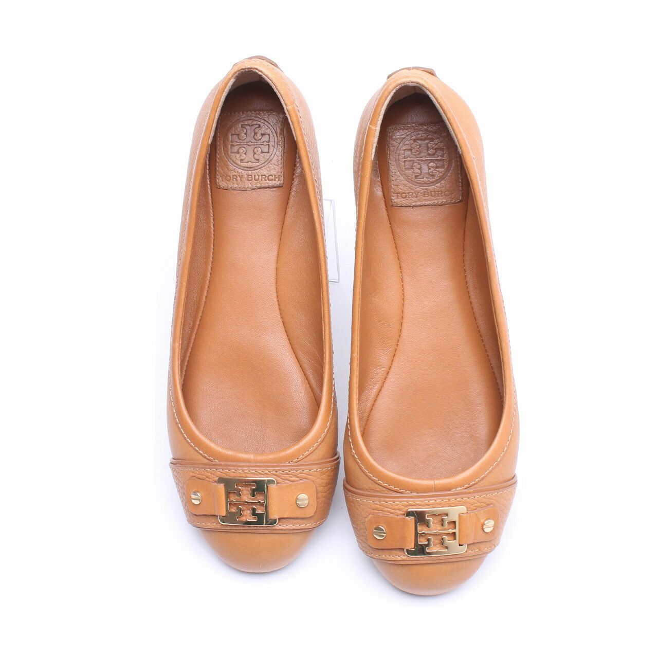 Tory Burch Brown Clines Ballet Flats