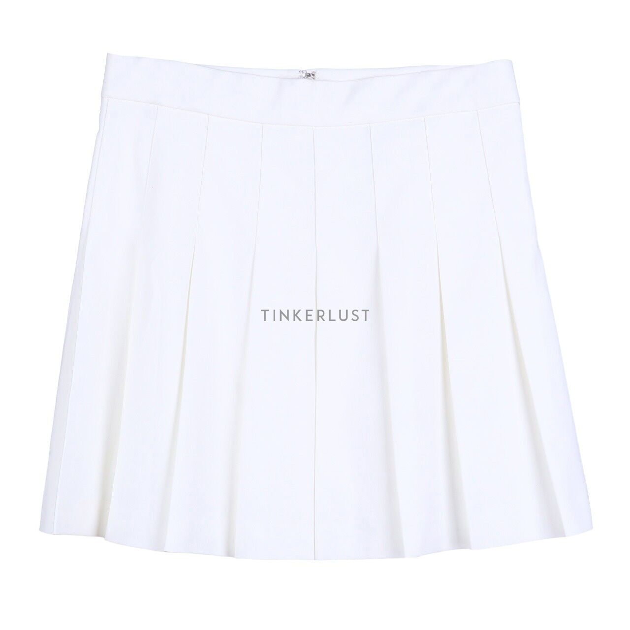 UNIQLO White Mini Skirt