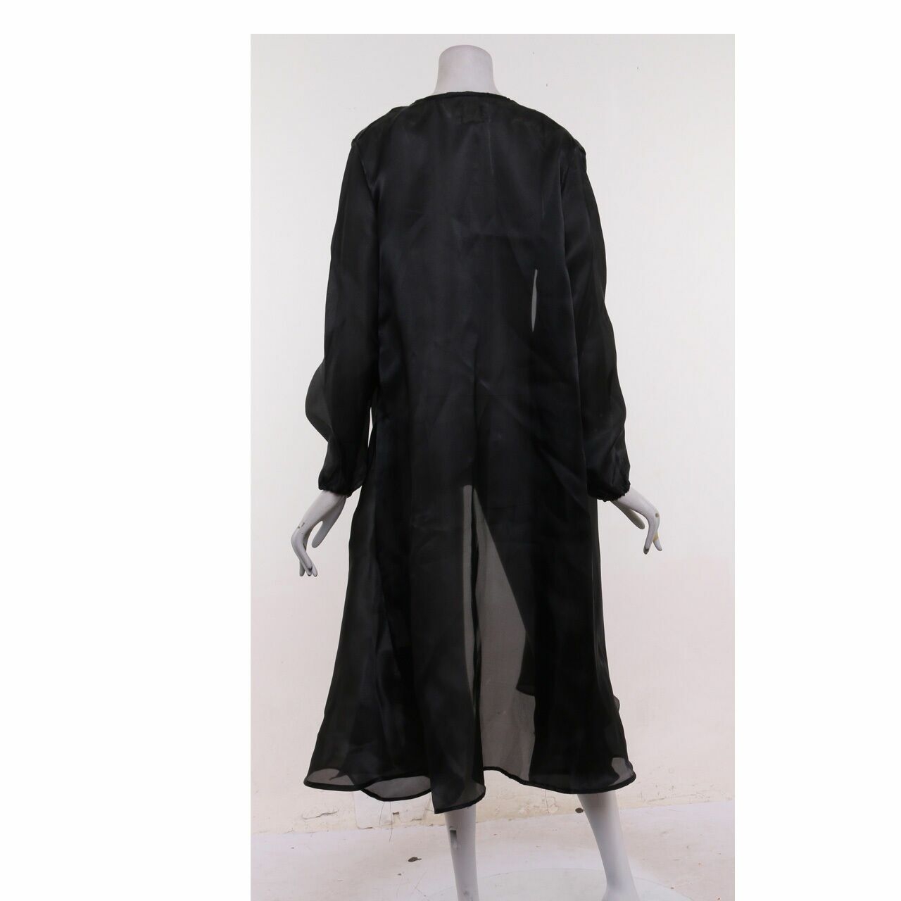 Pafon Black Kimono Outerwear