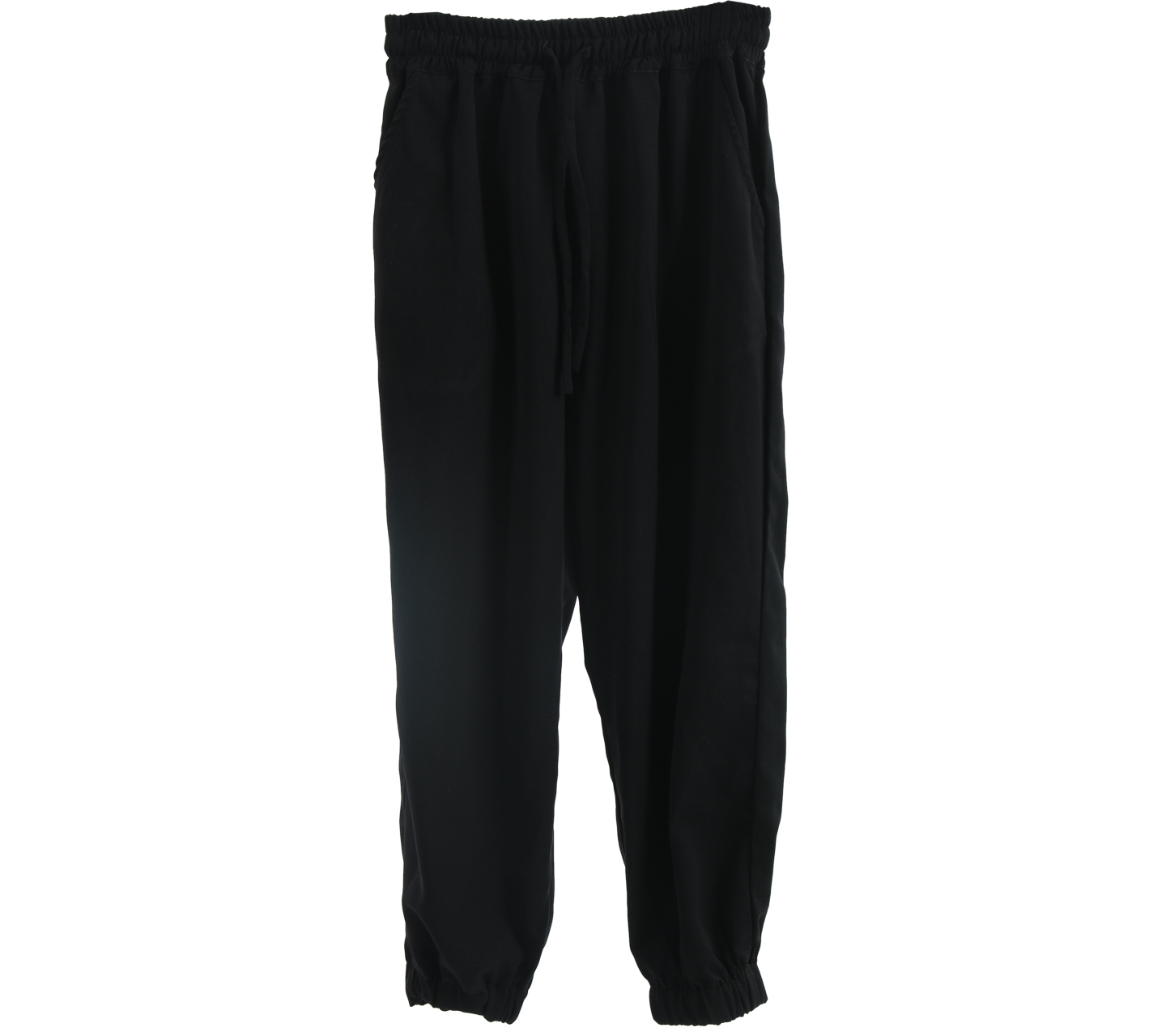 Cotton Ink Black Jogger Pants