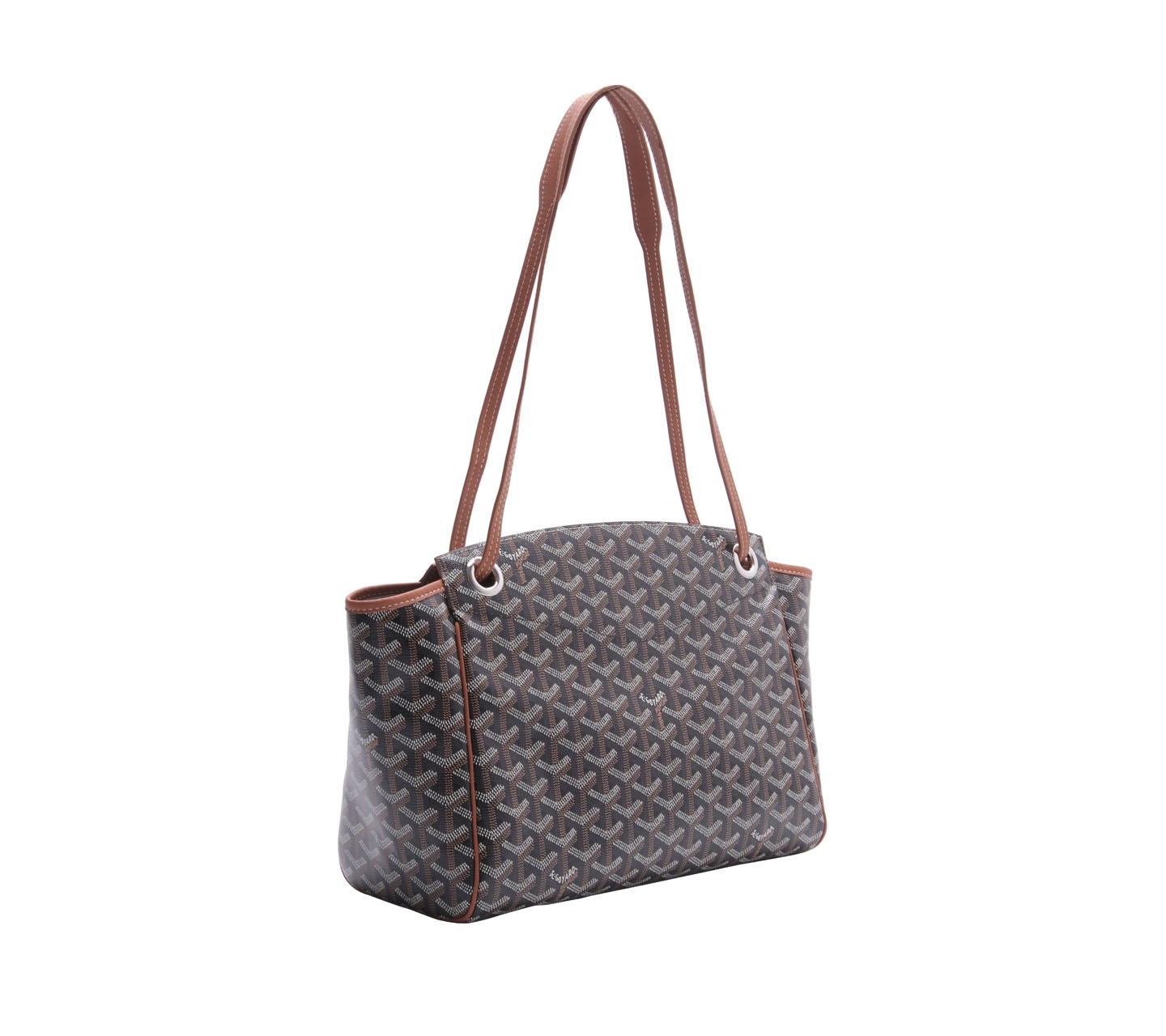 Goyard Brown & Black Tote Bag