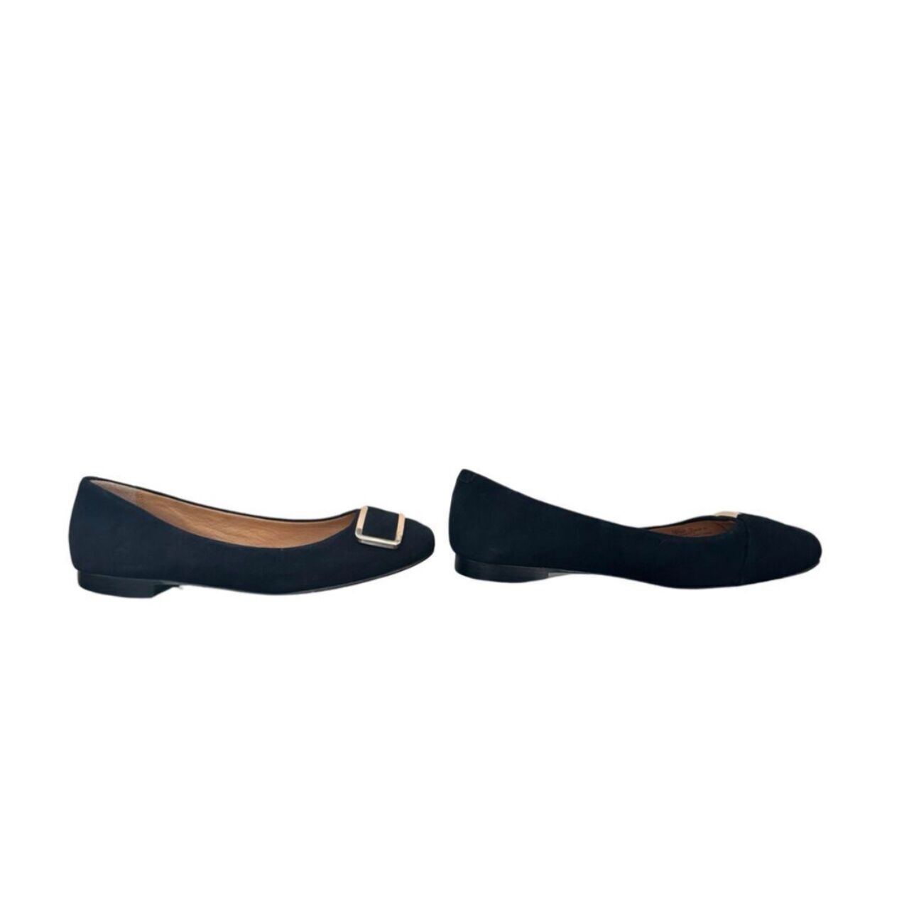 Coach Black Flats