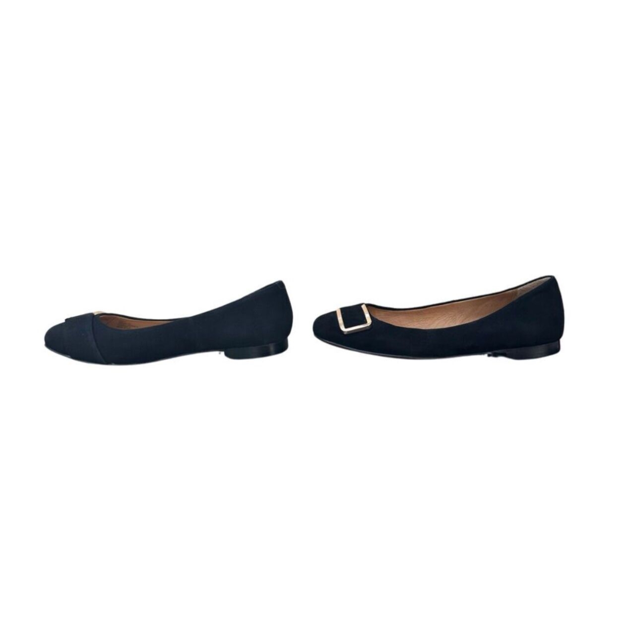 Coach Black Flats