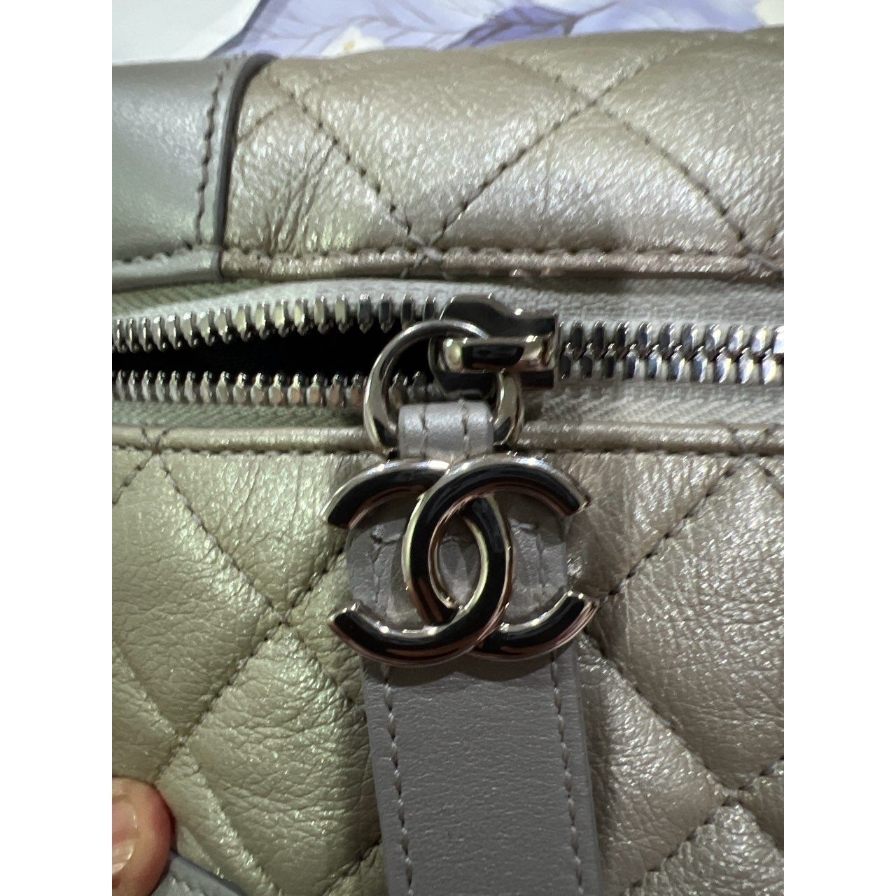 Chanel Metallic Waist Bag