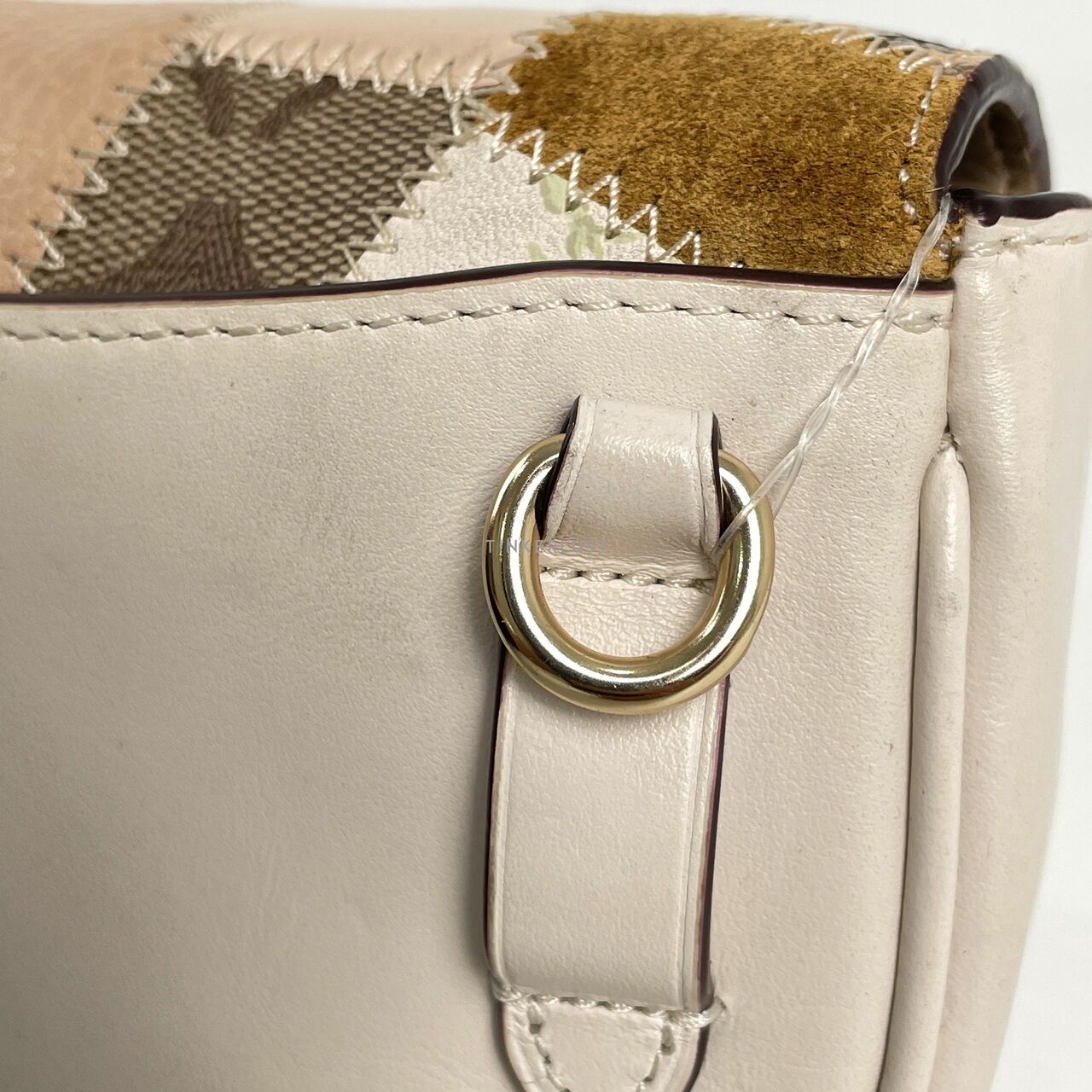 Coach 89962 Mini Belt Bag With Patchwork Crossbody Bag