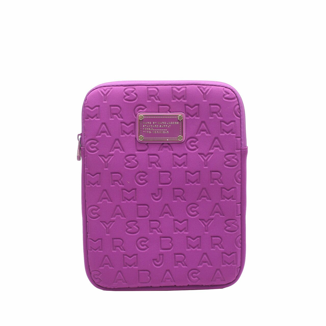 Marc By Marc Jacobs Violet Neoprene Ipad Case Sleeve Pouch