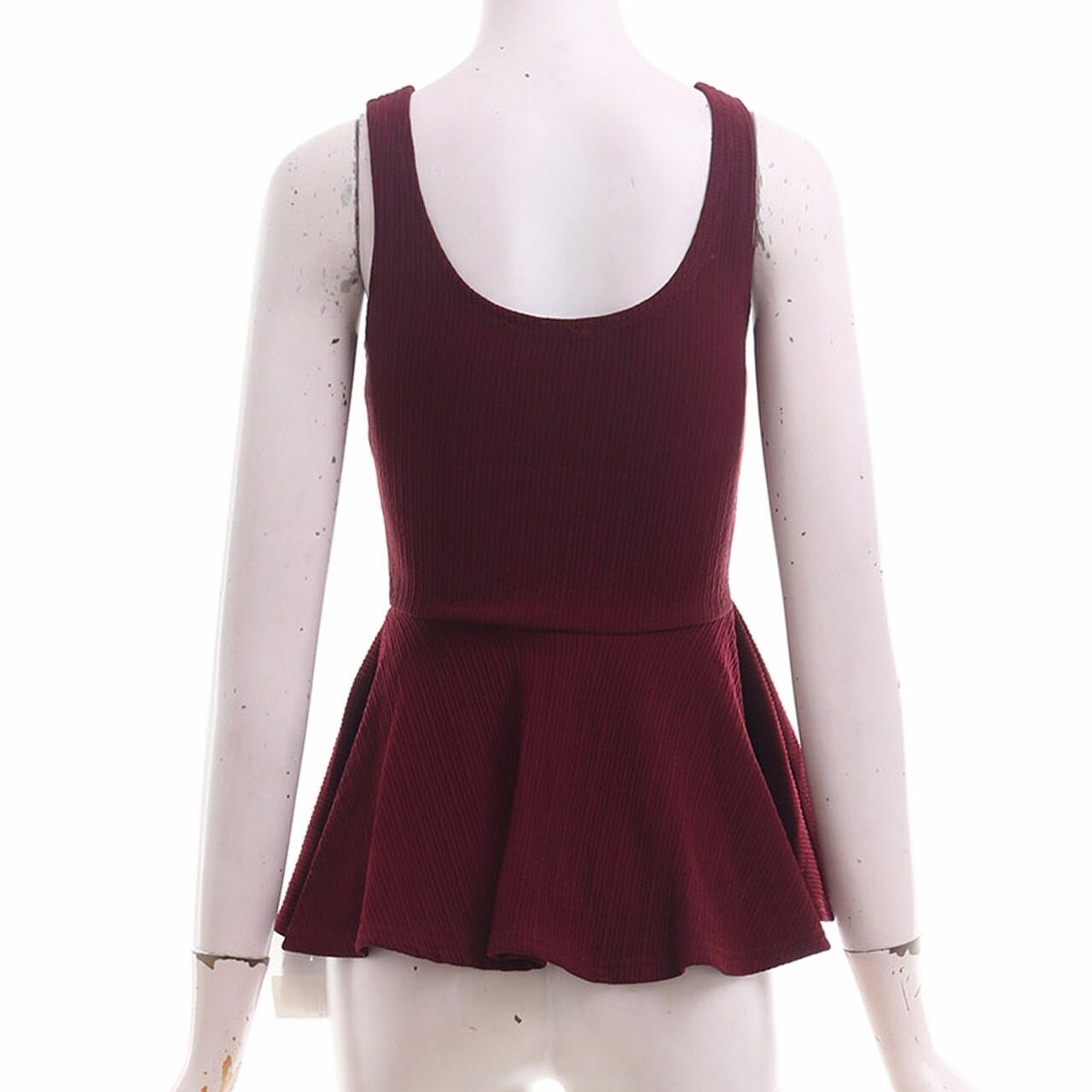 Zalora Maroon Sleeveless