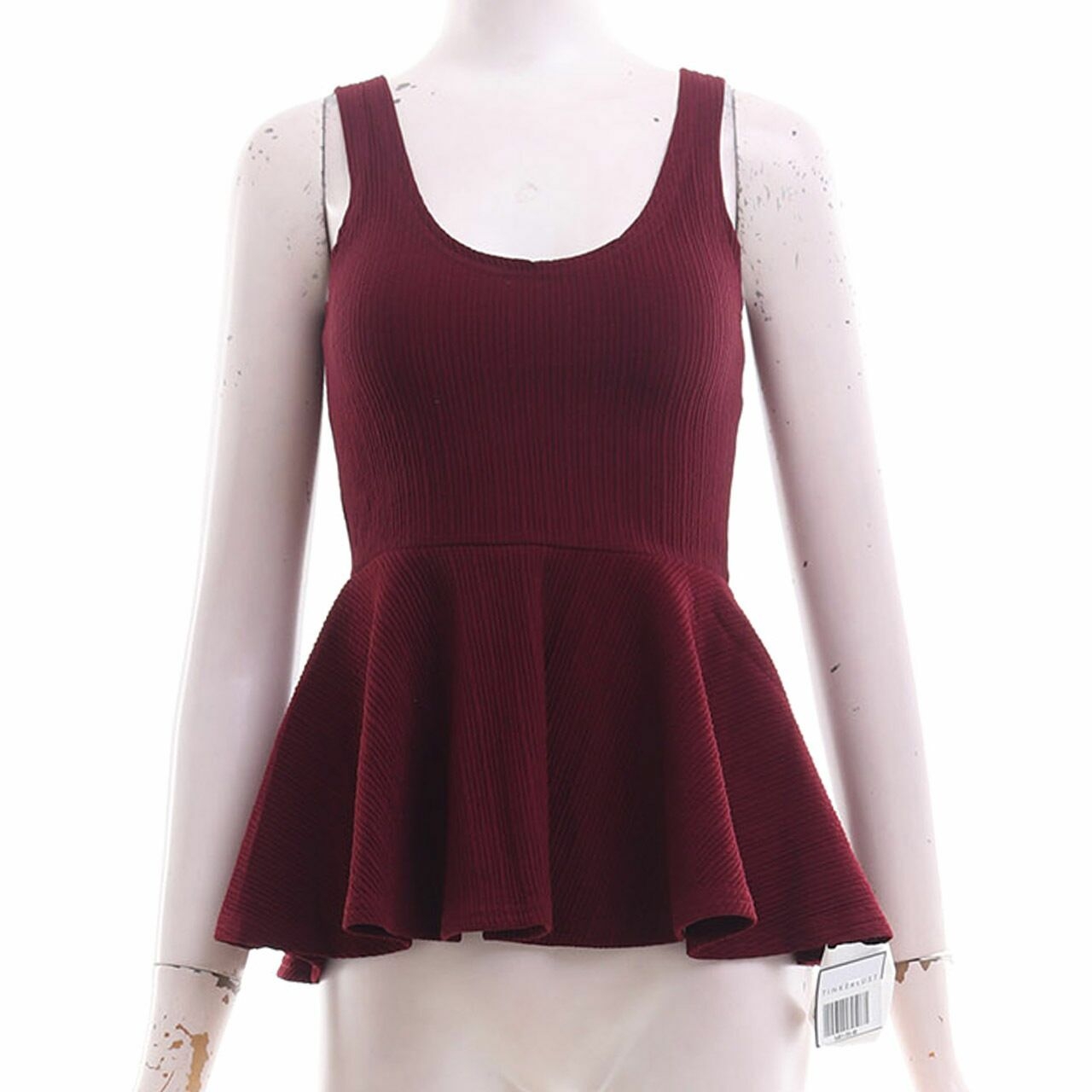 Zalora Maroon Sleeveless