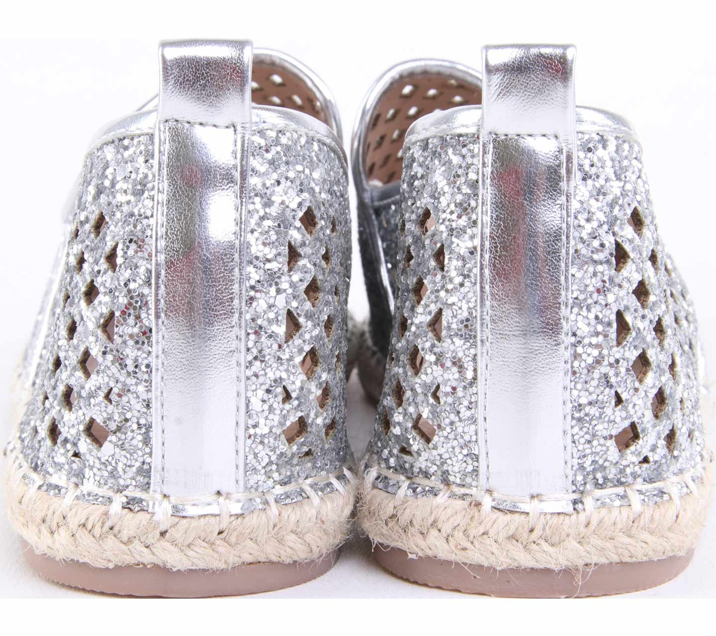 Shein Silver Glitter Flats