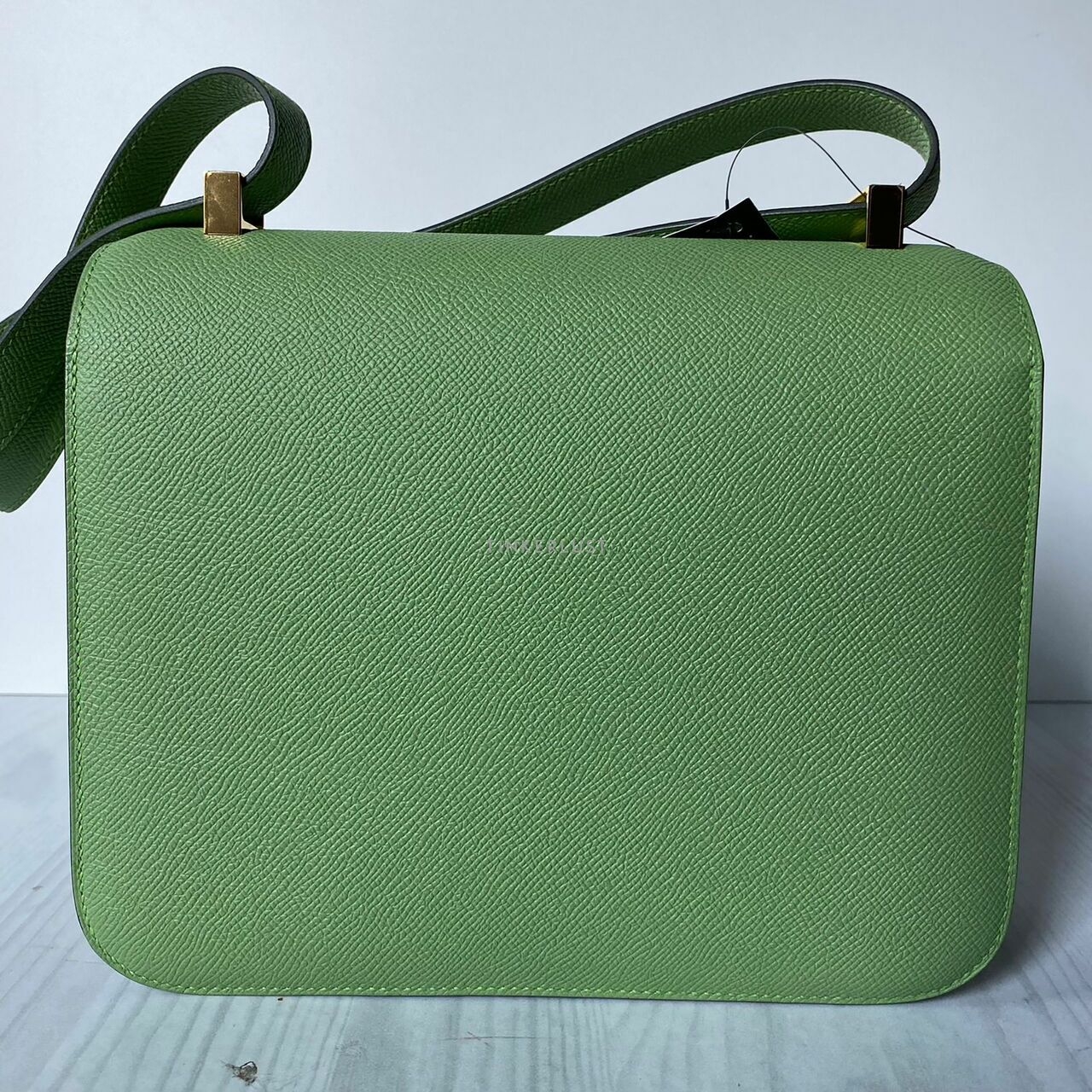 Hermes Constance III Epsom 24 Vert Criquete #Y 2020