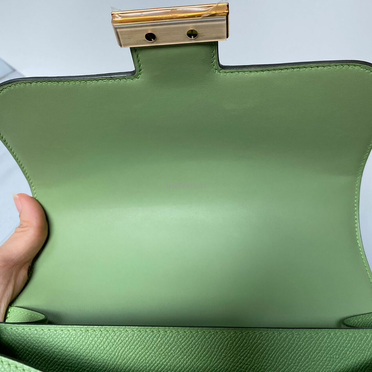 Hermes Constance III Epsom 24 Vert Criquete #Y 2020