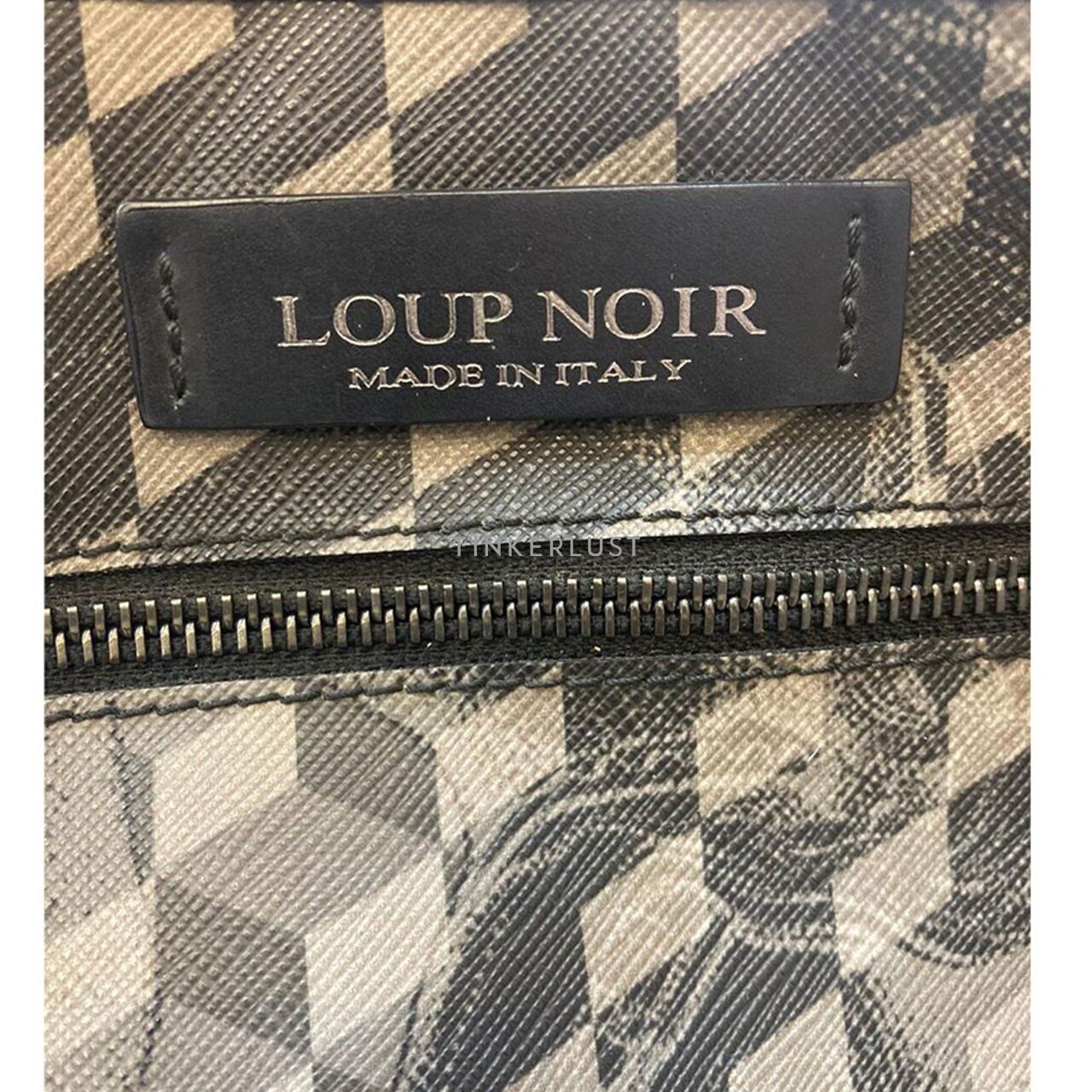 Loup Noir Floral Tote Bag