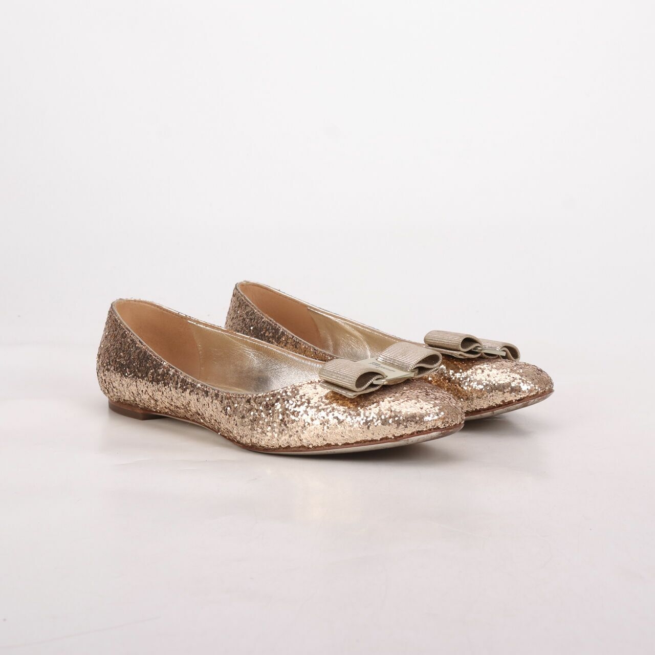 Salvatore Vara Glitter Flats