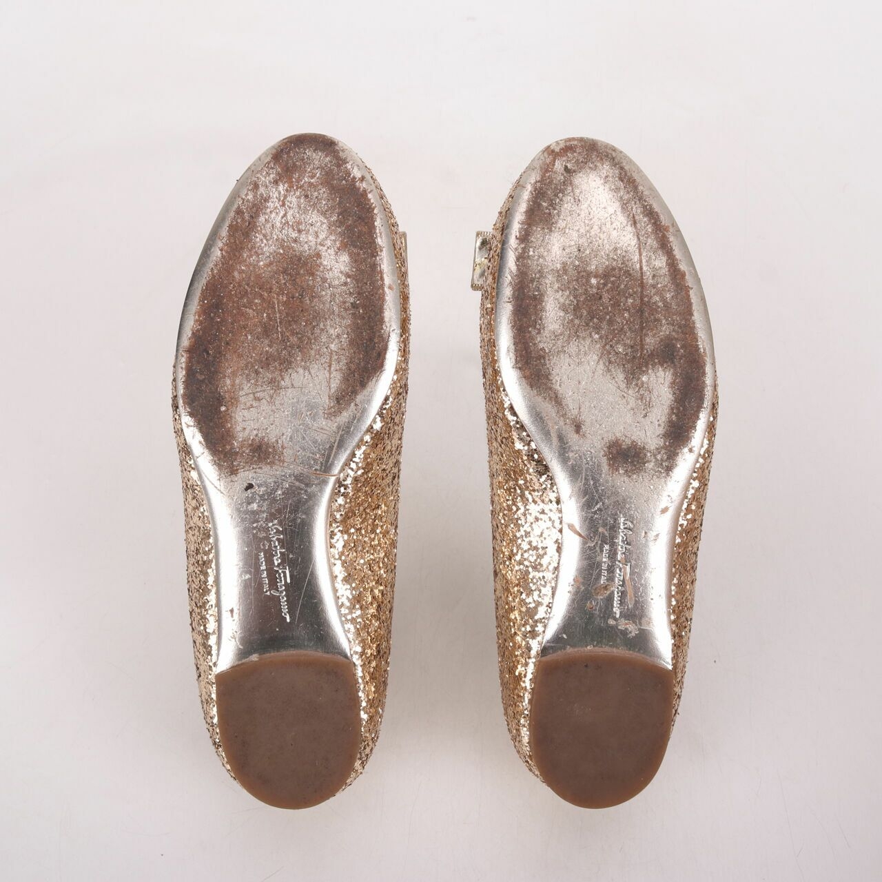 Salvatore Vara Glitter Flats