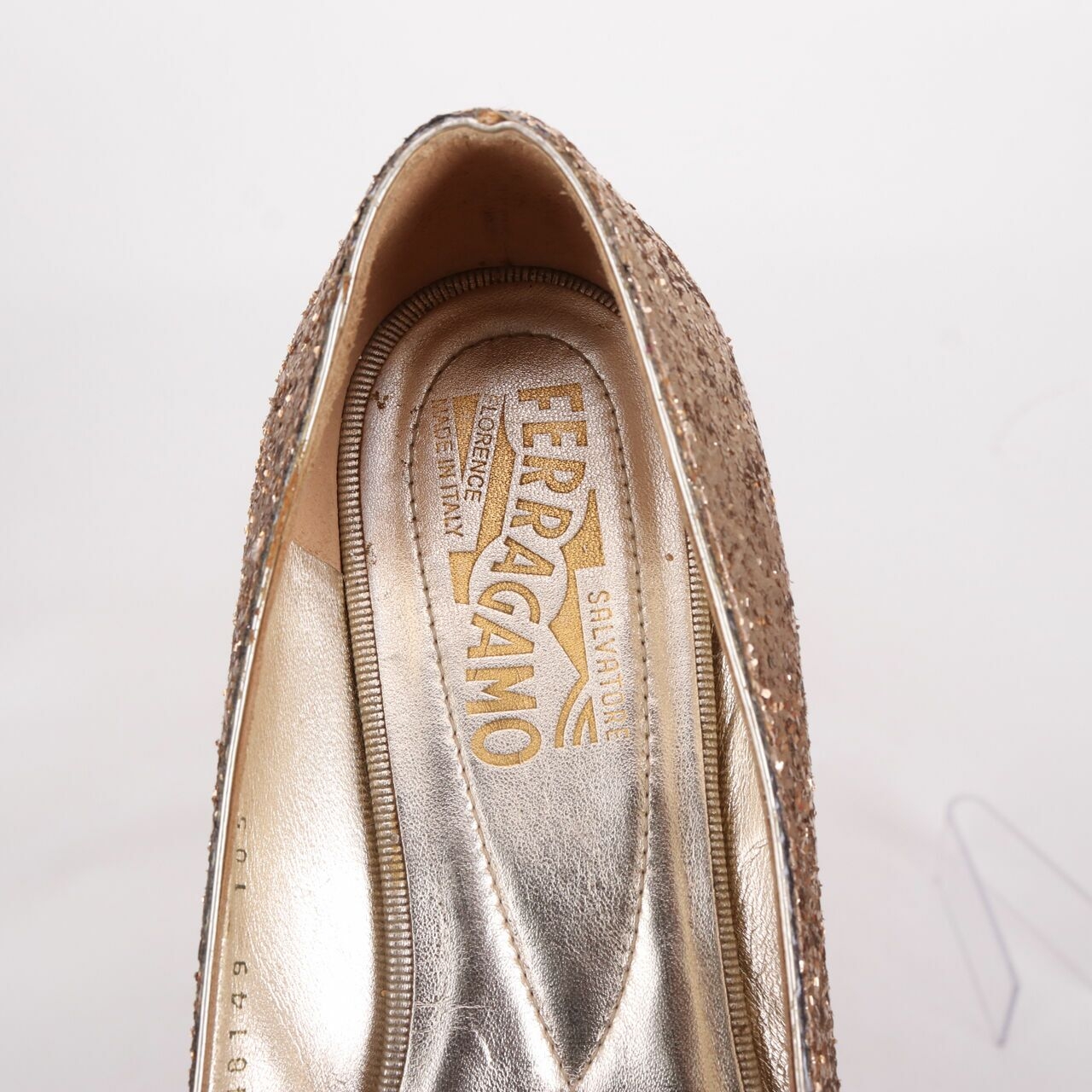 Salvatore Vara Glitter Flats