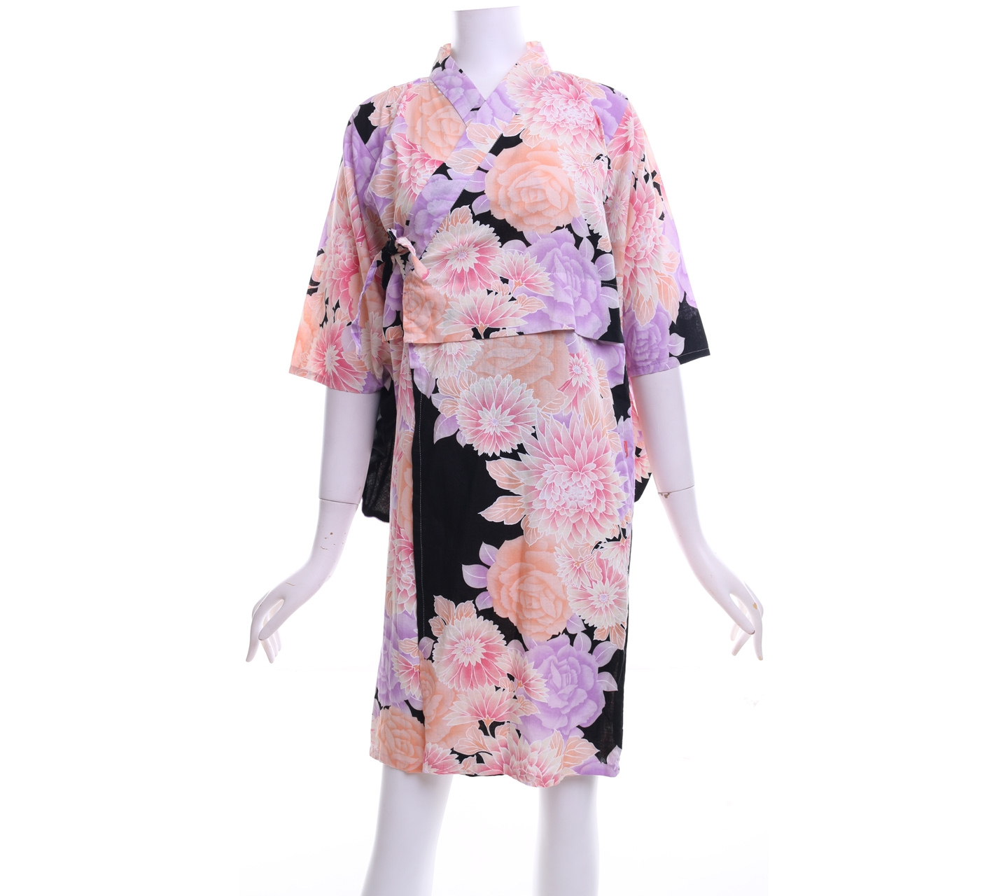 Multi Colour Floral Kimono Outerwear