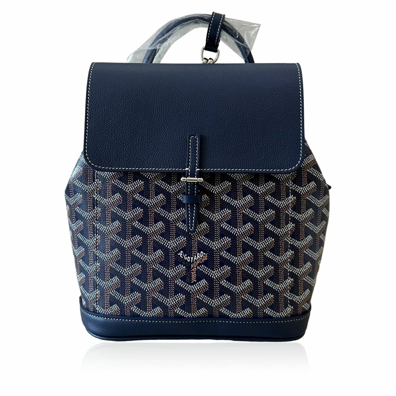 Goyard Mini Alpin Backpack Navy