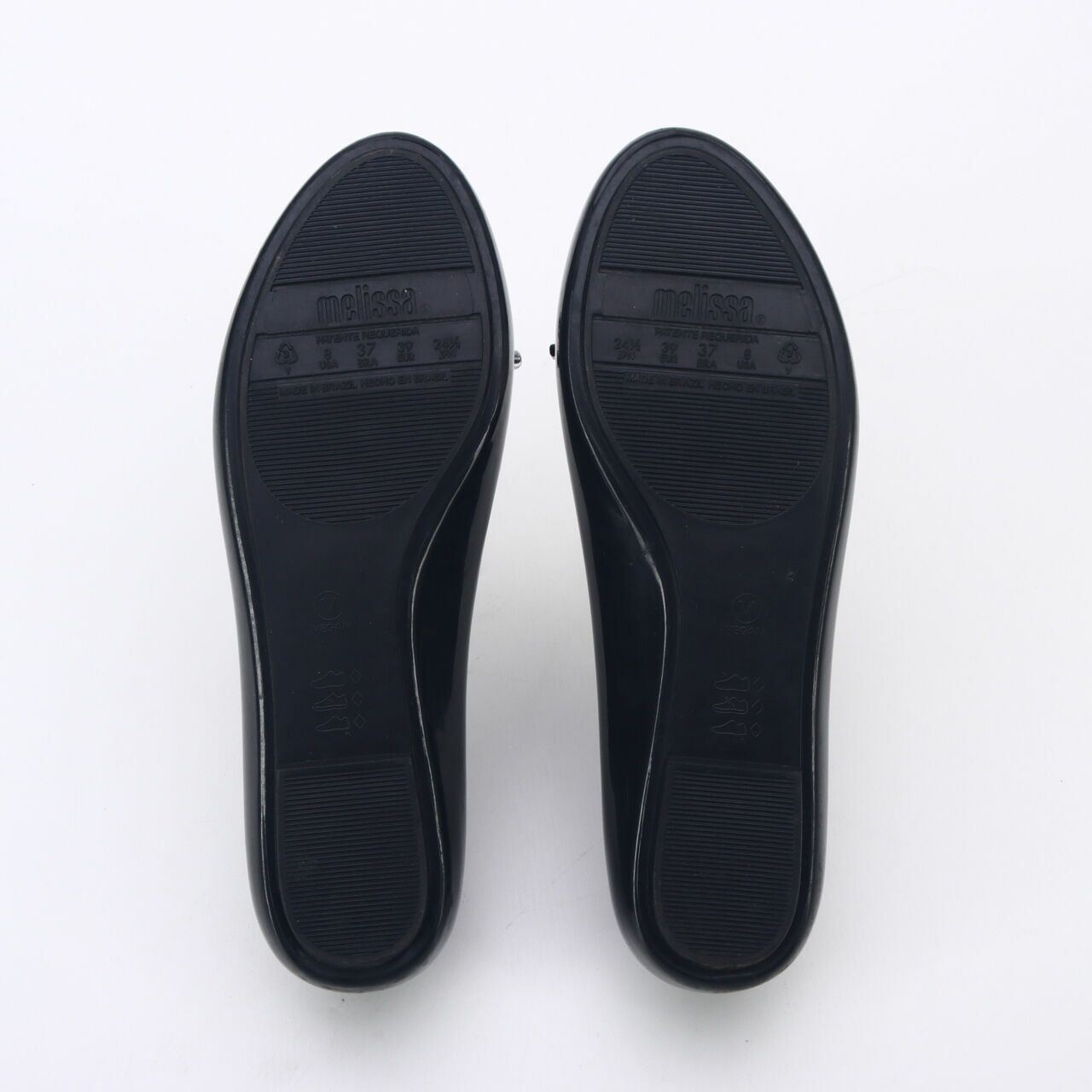 Melissa Black Flats