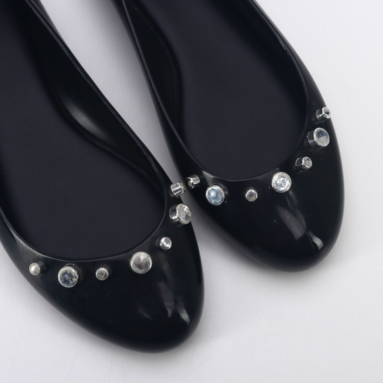 Melissa Black Flats