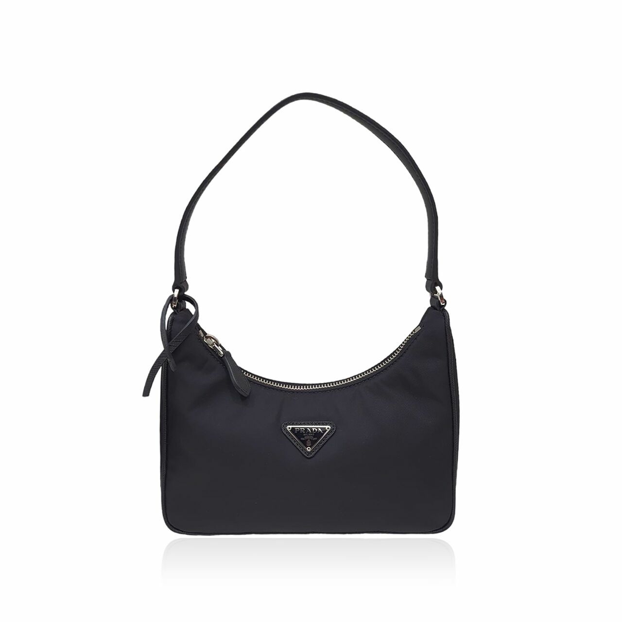 Prada Re-edition Hobo Black Shoulder Bag