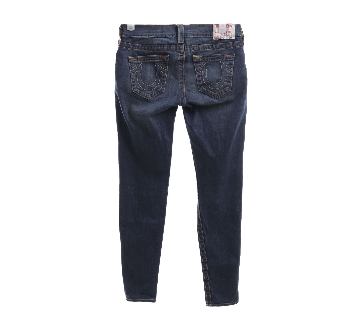 True Religion Navy Washed Long Pants