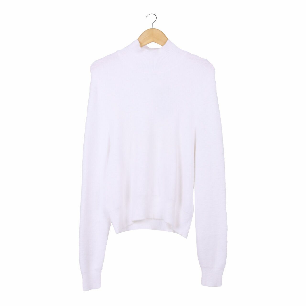 Zara White Sweatshirt