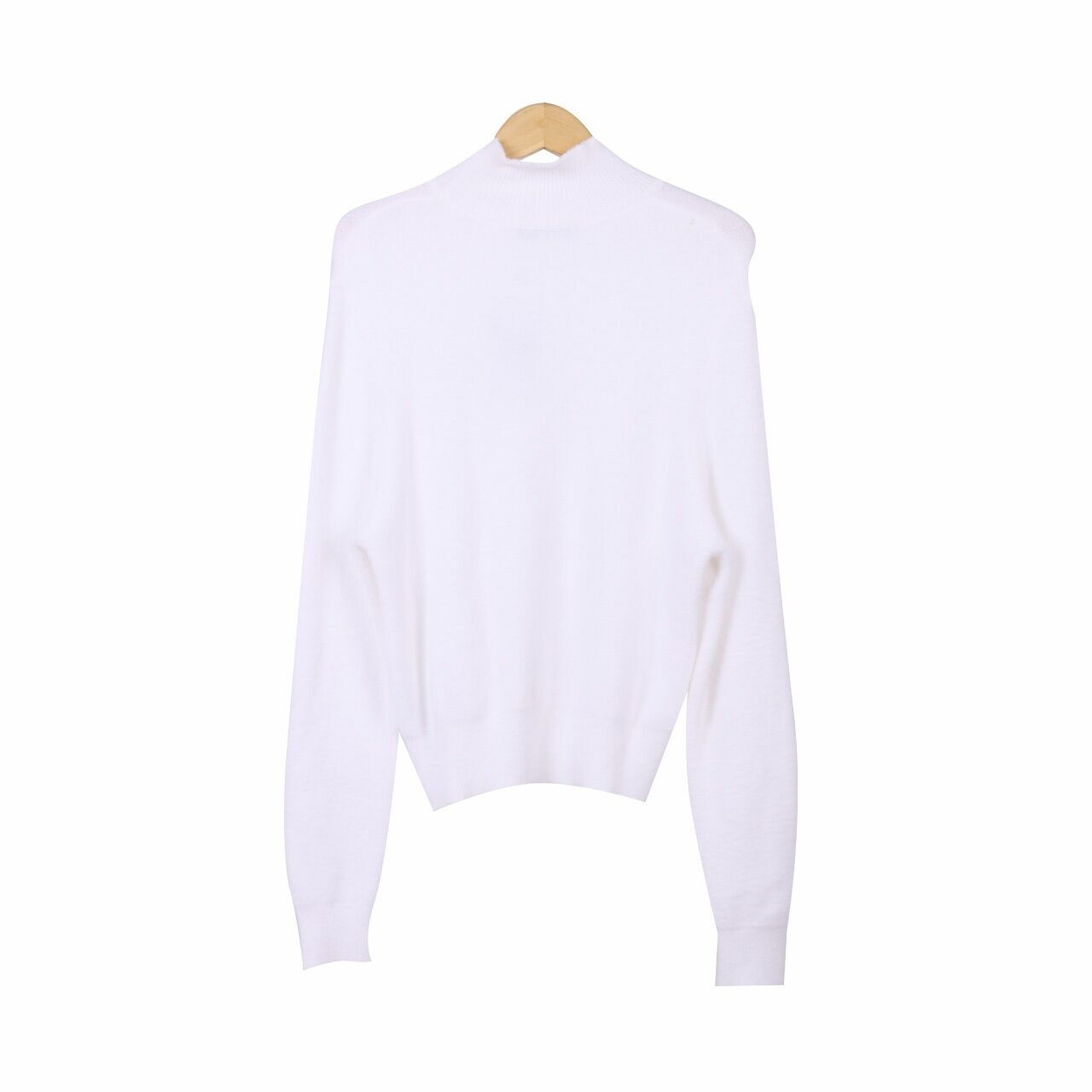 Zara White Sweatshirt