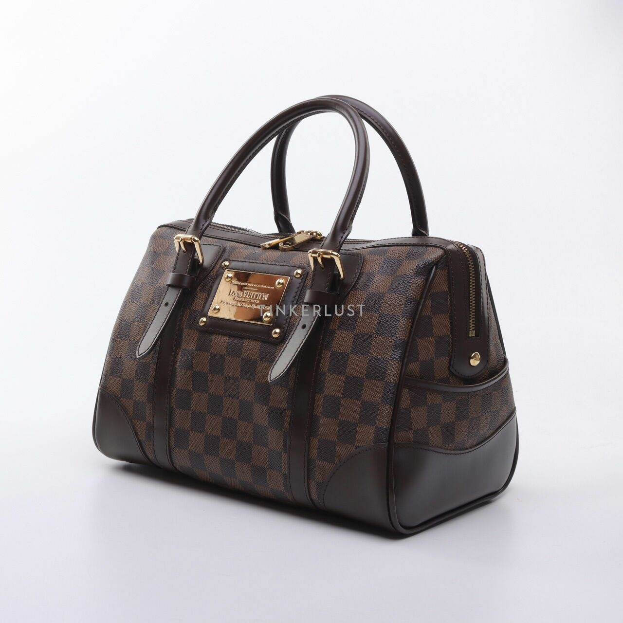 Louis Vuitton Damier Ebene Canvas Berkeley Brown Handbag