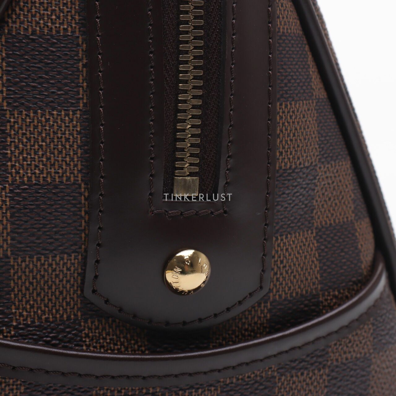 Louis Vuitton Damier Ebene Canvas Berkeley Brown Handbag