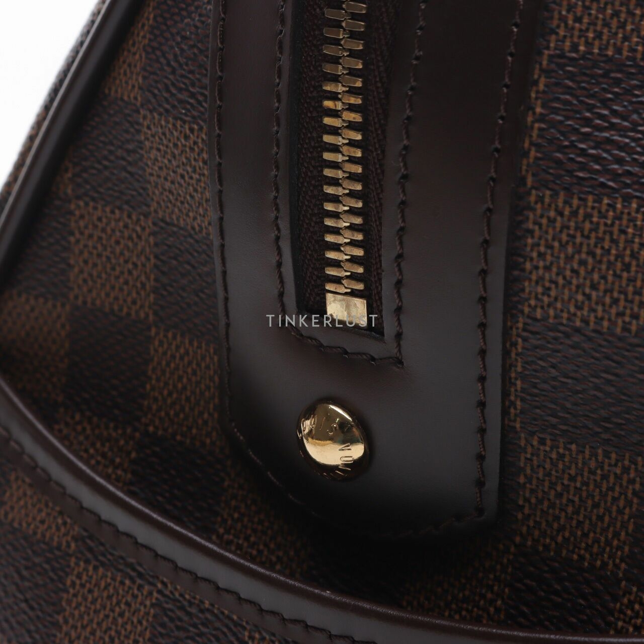 Louis Vuitton Damier Ebene Canvas Berkeley Brown Handbag