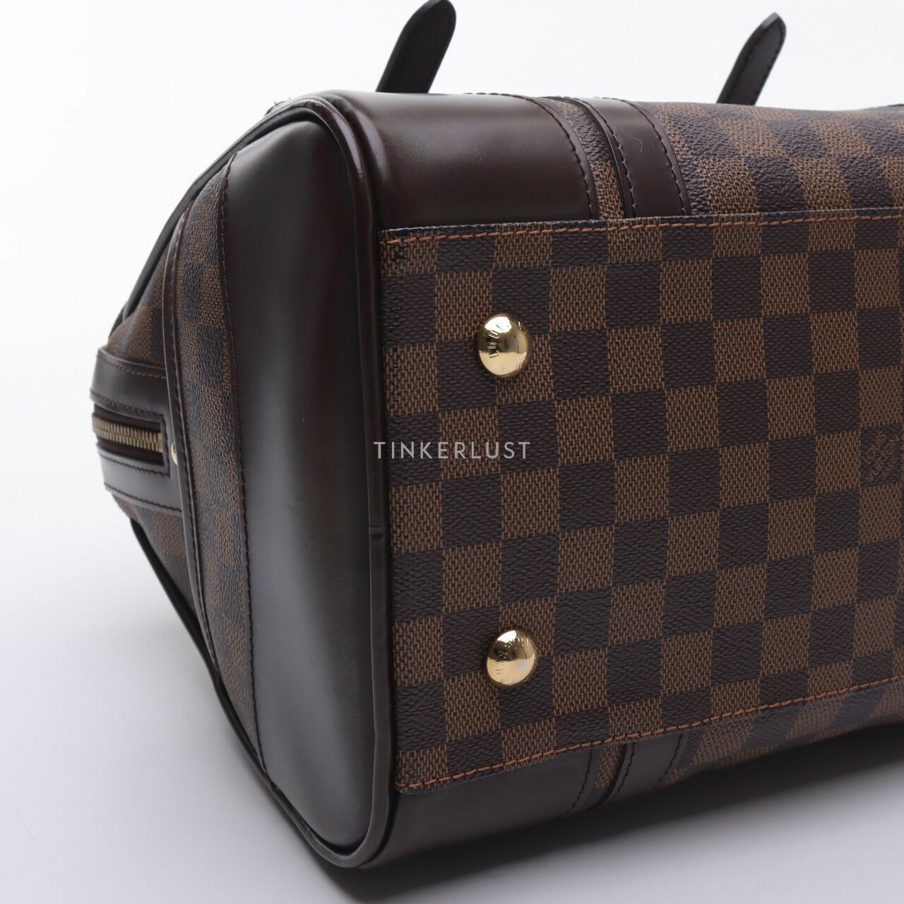 Louis Vuitton Damier Ebene Canvas Berkeley Brown Handbag