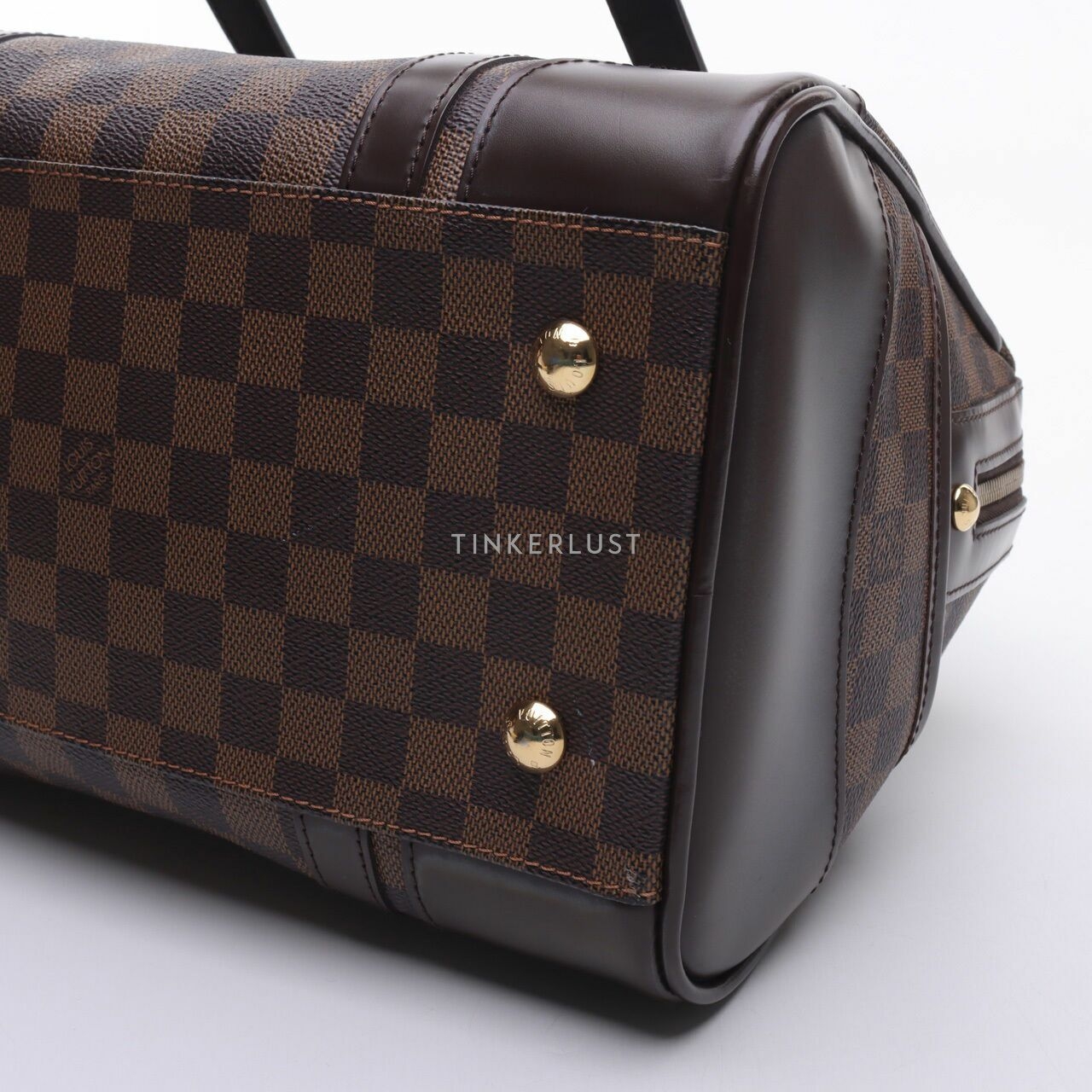 Louis Vuitton Damier Ebene Canvas Berkeley Brown Handbag