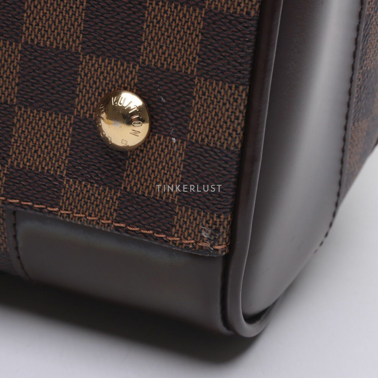 Louis Vuitton Damier Ebene Canvas Berkeley Brown Handbag