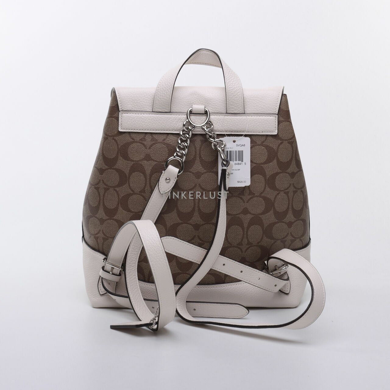 Coach 91121 Ele Backpack Dumbo Khaki Chalk Multi