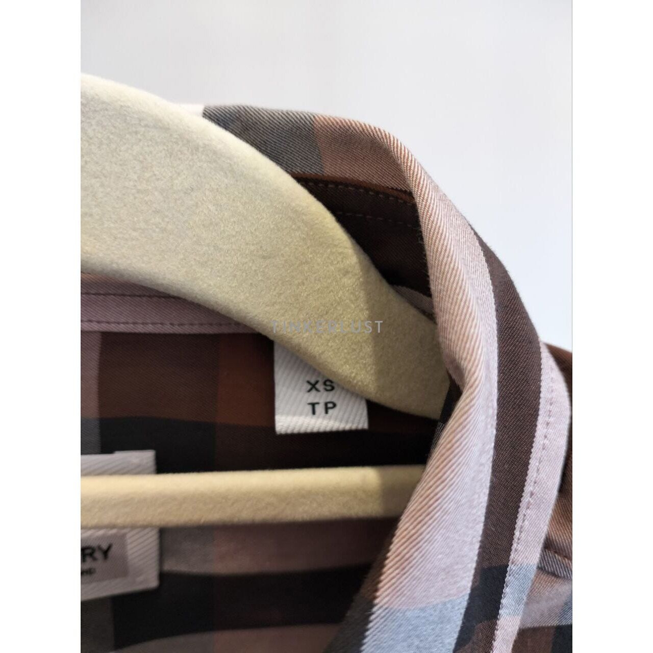 Burberry Nelson Russet Brown Longsleeve Shirt