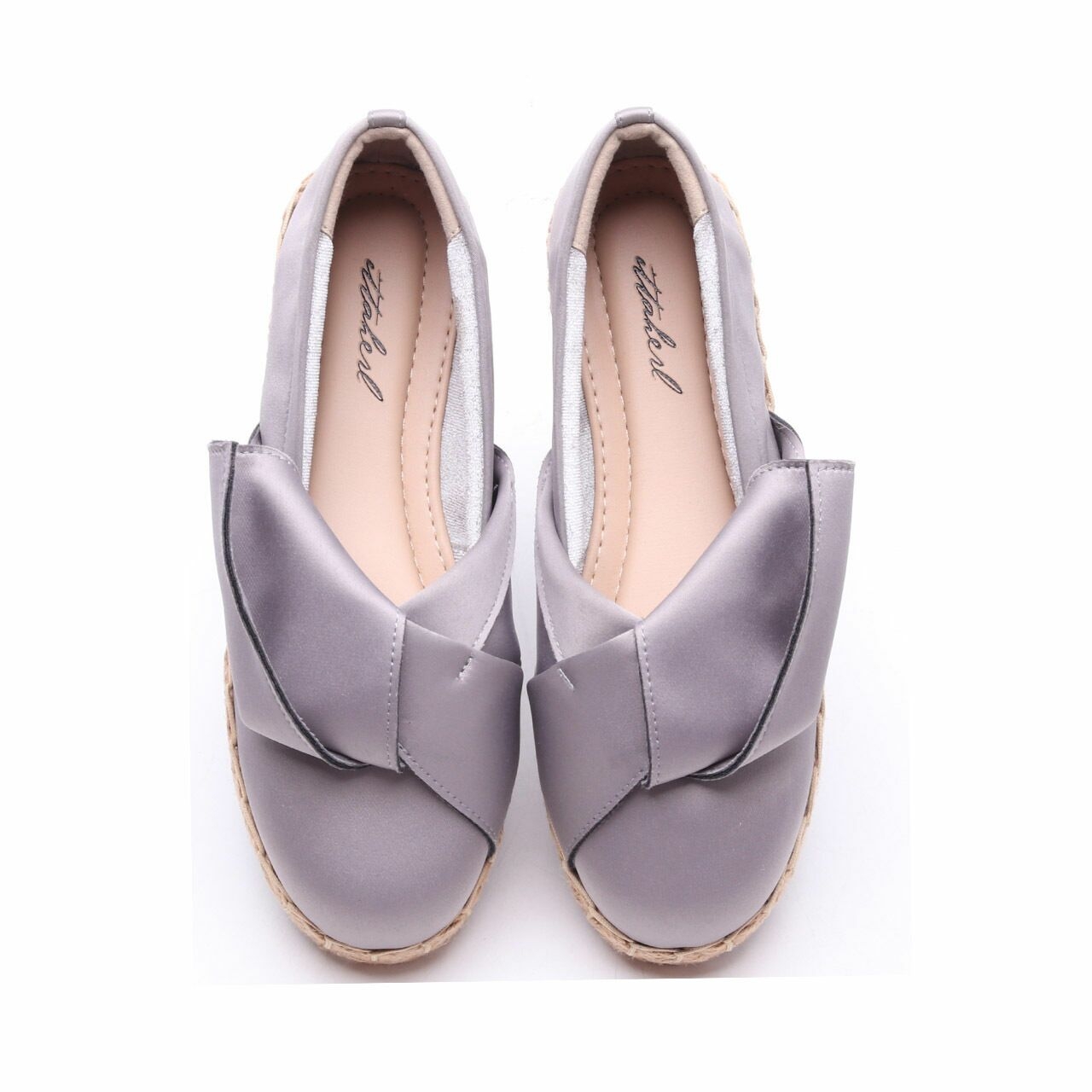 Ittaherl Kirra Espradile Whisper Grey Flats