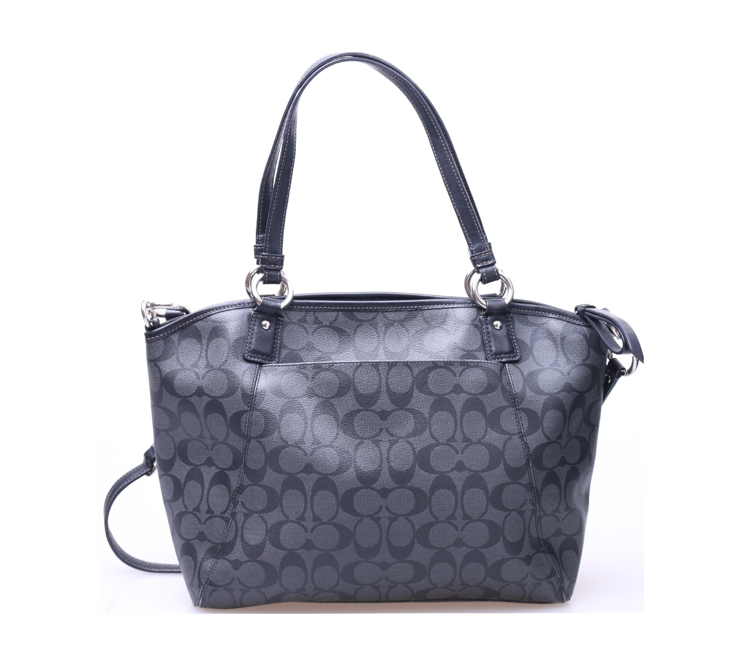 Coach Dark Grey Satchel