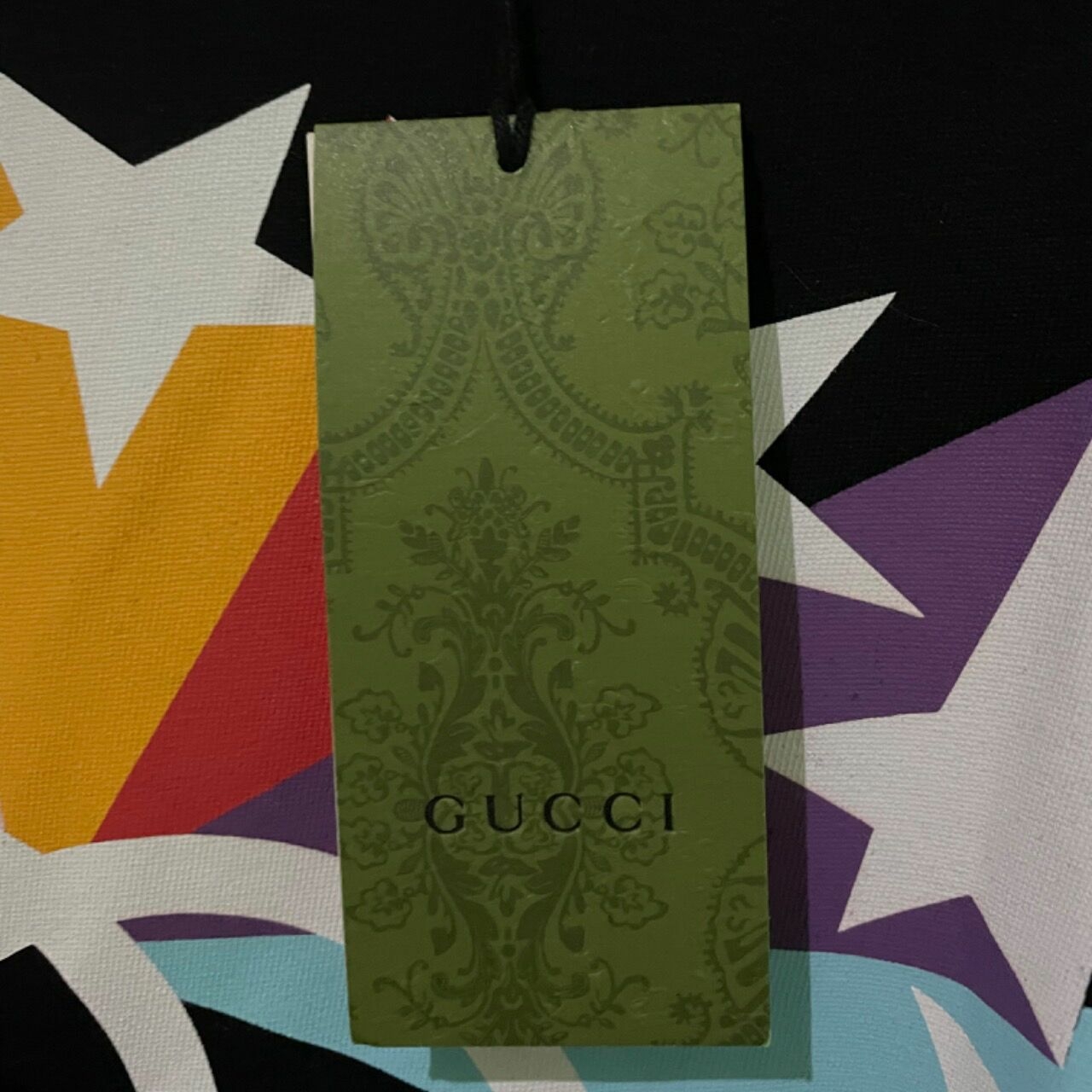 Gucci Interlocking G Star Black Size Xl