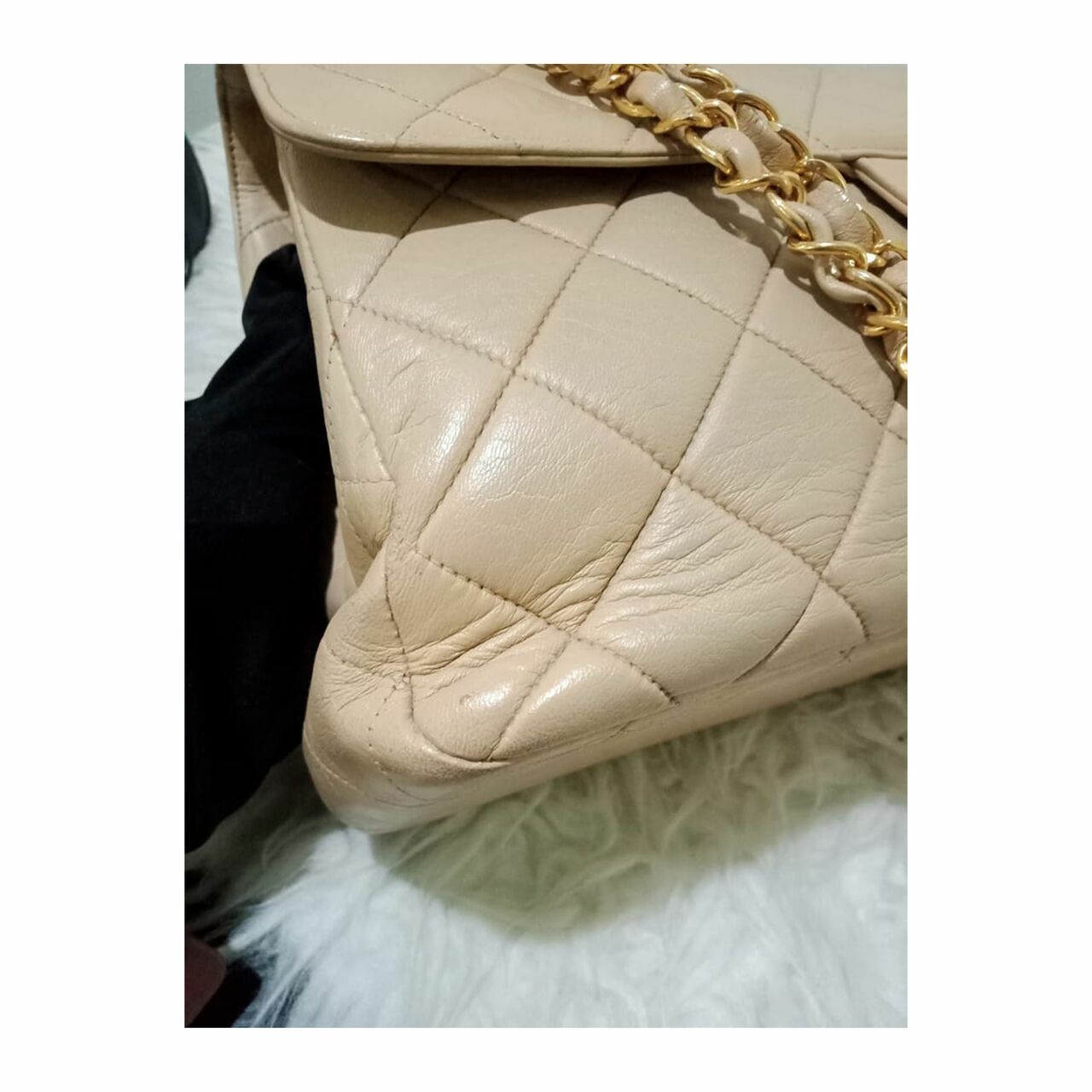 Chanel Jumbo Double Face Flap Beige GHW #3  Shoulder Bag