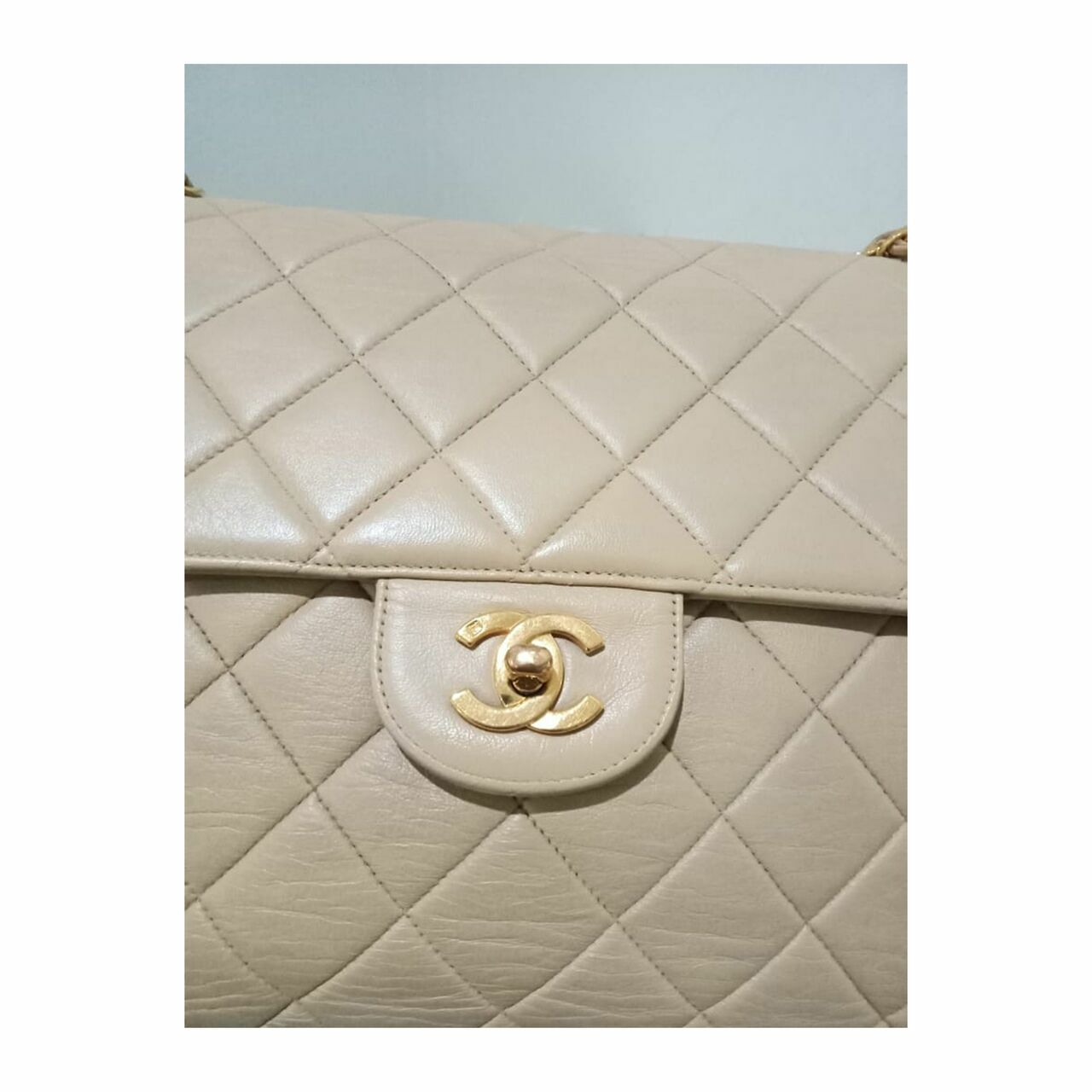 Chanel Jumbo Double Face Flap Beige GHW #3  Shoulder Bag