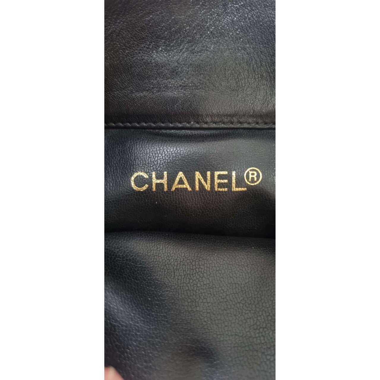 Chanel Matelassé Lambskin Black Shoulder Bag GHW #0