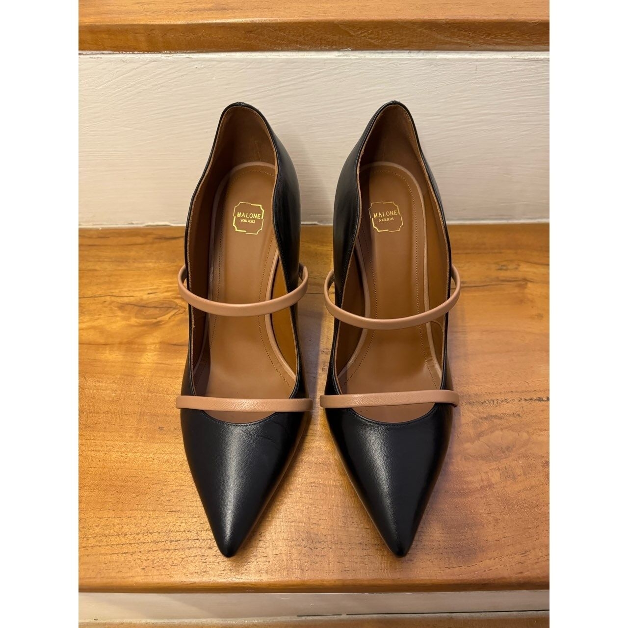 Malone Souliers Black Heels