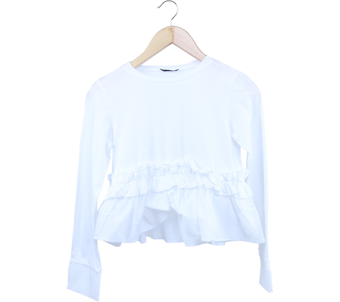 Zara White Blouse