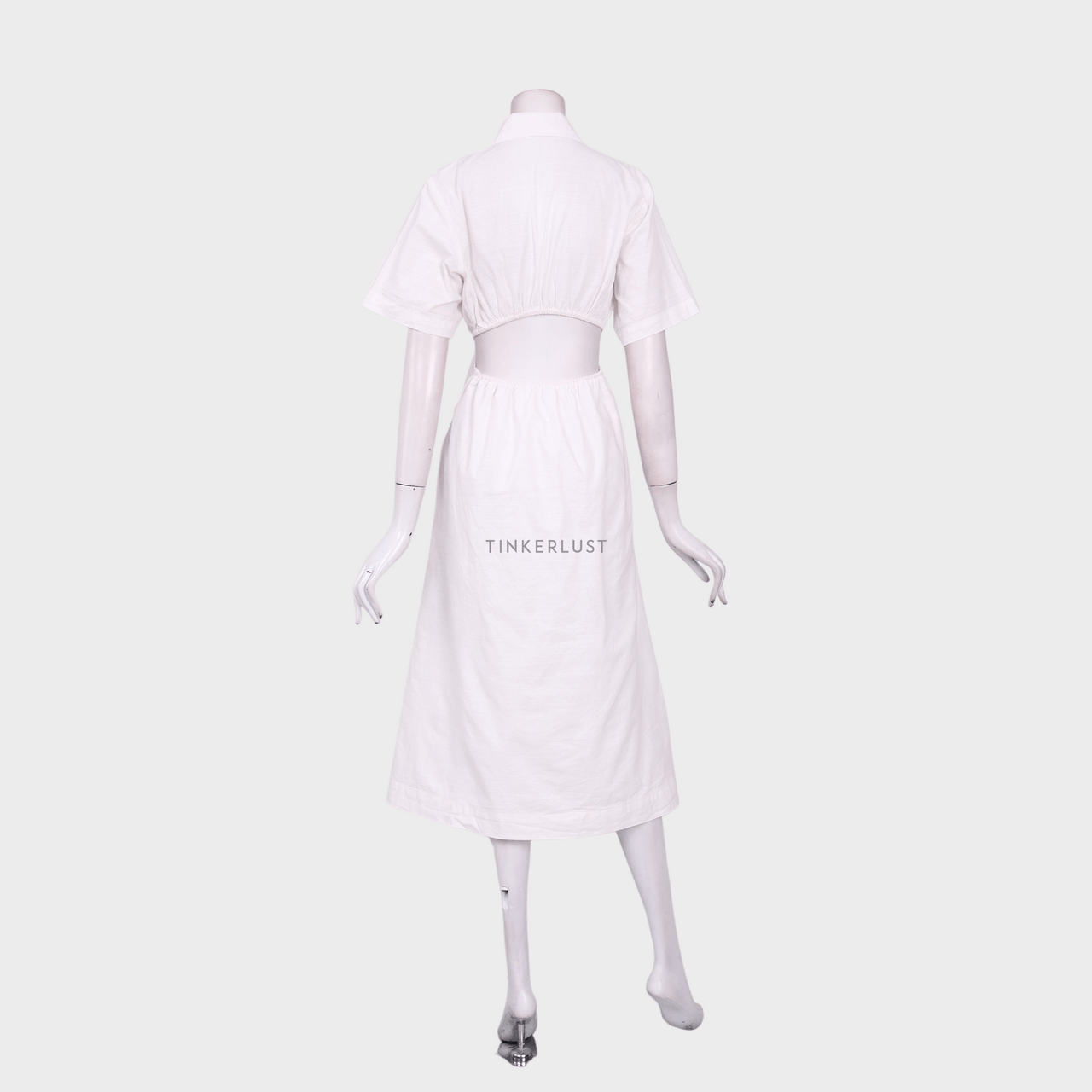 Josephine Anni White Midi Dress