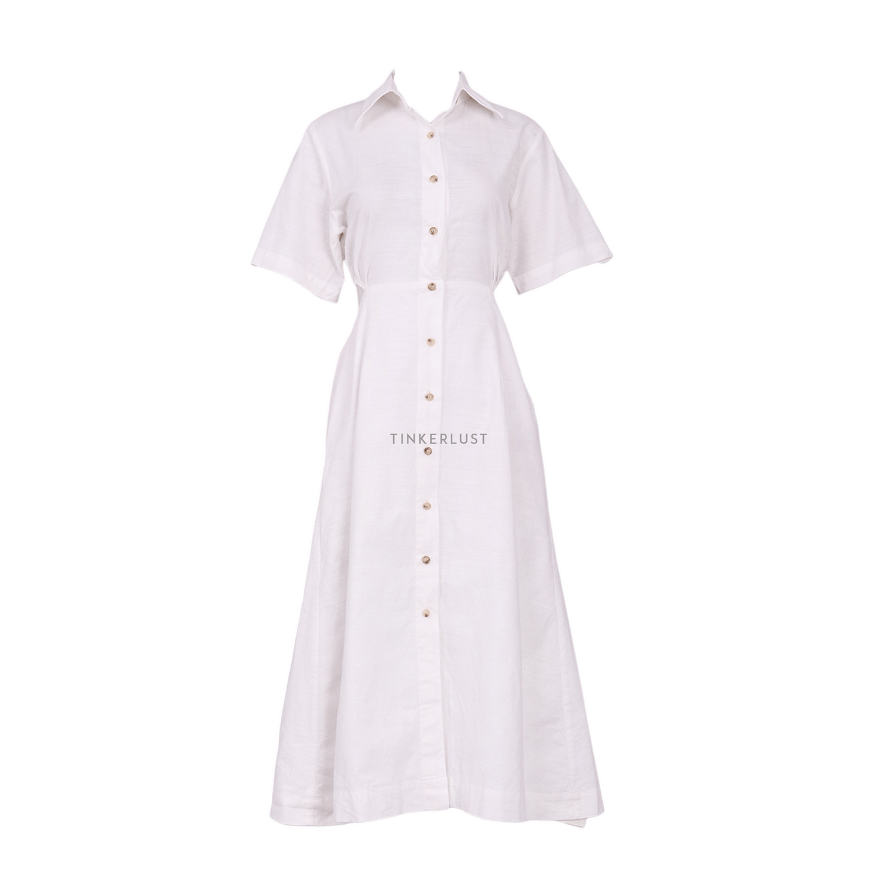 Josephine Anni White Midi Dress