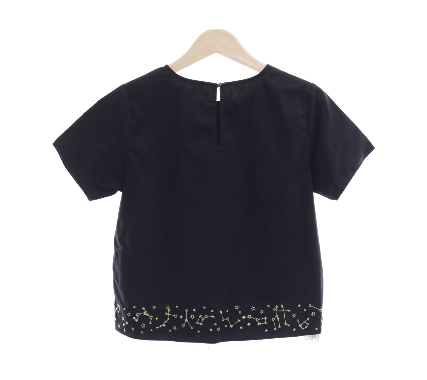 Cotton Ink Star Black Blouse