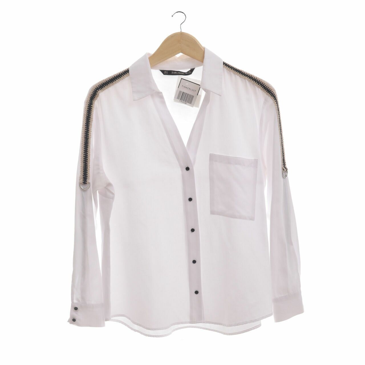 Zara White Shirt